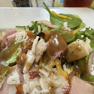 Chef Salad, balsamic vinaigrette dressing