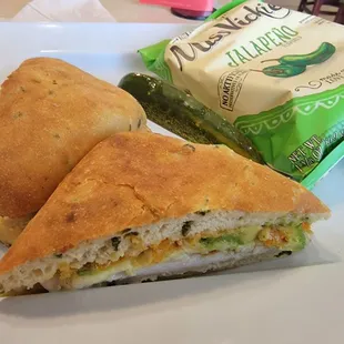 Jalapeno Turkey Crunch Sandwich