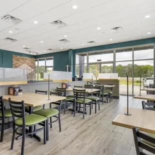 interior, sushi and sashimi