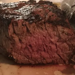 Filet cooked medium, how delicious is that???