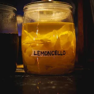 House made Lemoncello