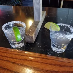Tequila shots!