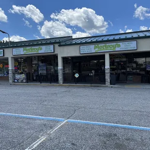 Strip mall location