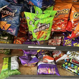 $2.99 small bags of chips--not bad! Reasonable prices for a corner store