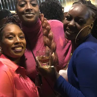 We had a ball, we were deep up n there