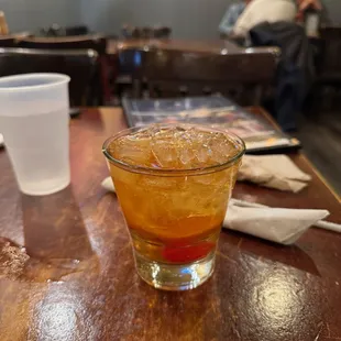 old fashioned drink