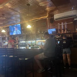 Inside of the restaurant