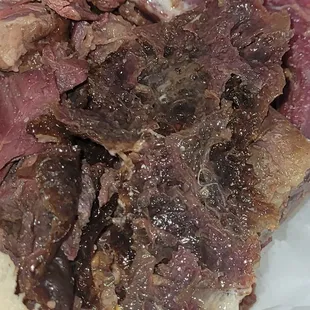 And what the heck is this? It's supposed to be a Ruben. Inedible!