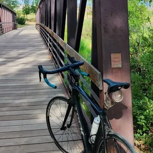 Bridge next to the park