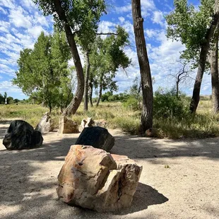 Little rock seating area