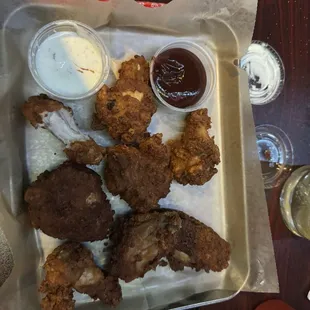 8 Piece Breaded Wings