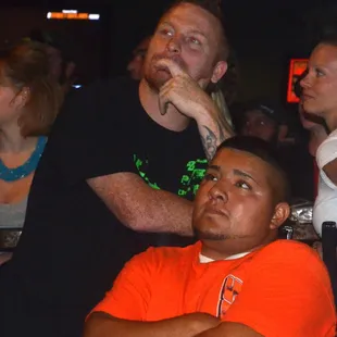 From a viewing party for a local man featured on a national TV show hosted at the bar.