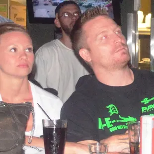 From a viewing party for a local man featured on a national TV show hosted at the bar.