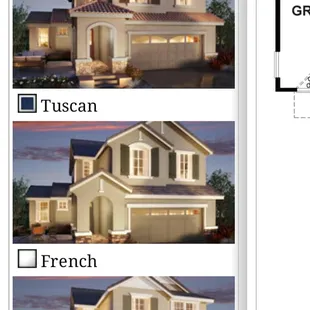 As you can see in hunter no half wall in front. At model home there is. Easily assume its not included.