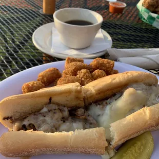 a plate of food