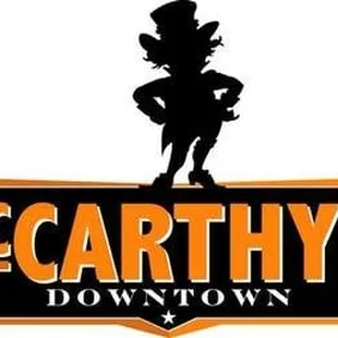 the logo for mccarthy&apos;s downtown