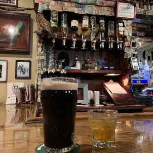 Guinness and a dot of Tullamore Dew