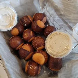 Pretzel Bites with Eileen&apos;s Dip