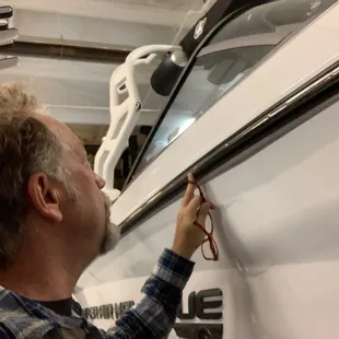 Jim McCarty with a Super Air Nautique