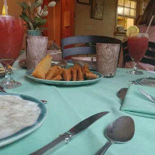 Tamale App Special with Bloody Mary's.