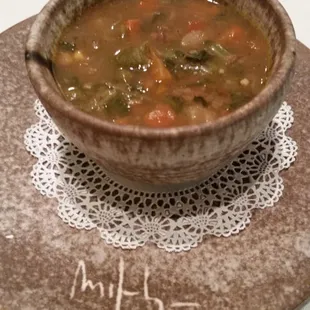 Veggie soup.