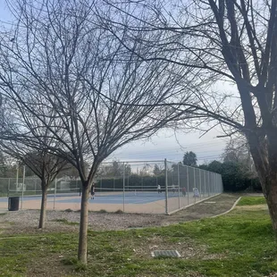 Pickle ball and tennis courts