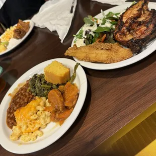Buffet menu items