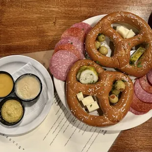 Pretzel Charcuterie