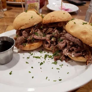 Prime Rib Sliders