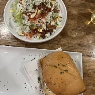 Butchers melt &amp; wedge salad