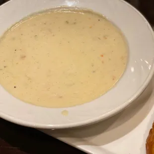 Crab bisque soup