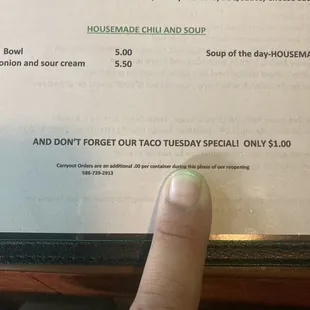 Taco Tuesday special!