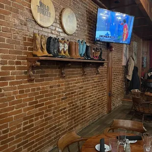 the dining area