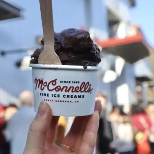 Chocolate Fudge &amp; Cookie (dairy free) single cup