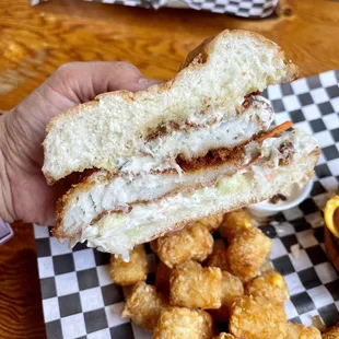 Cod Sandwich @RoxysGoodEats