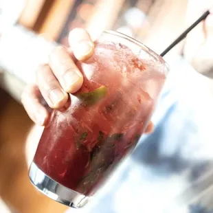 Berry Berry Mojito.