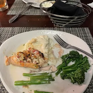 Stuffed Atlantic Salmon