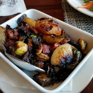Pancetta Potatoes & Brussels Sprouts**