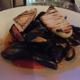 Steamed Mussels