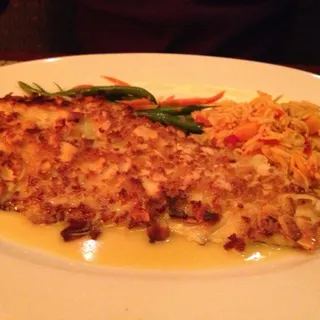 Cashew Crusted Tilapia
