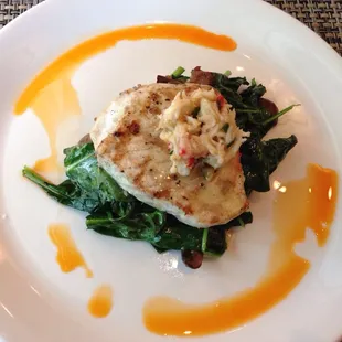 Thankful for the small plate options available.  The swordfish is delicious.