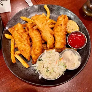 Beer battered Fish &amp; Chips