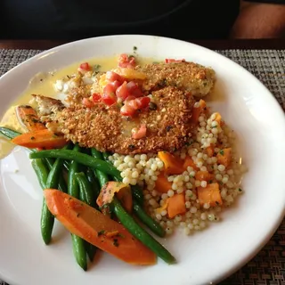 Cashew Crusted Tilapia