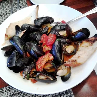 Steamed Mussels
