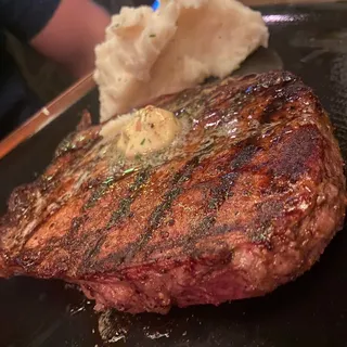 Dry Rubbed Black Angus Ribeye Steak*