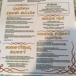Menu Side 2