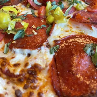 pizza, food