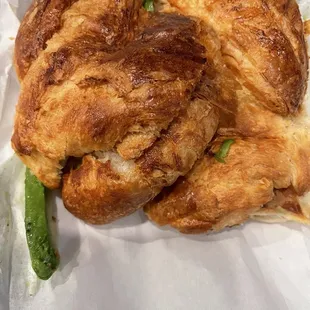 Avocado croissant