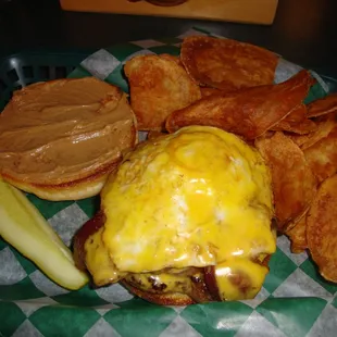 The Pit Burger -- nice try but misses the mark -- it was okay.