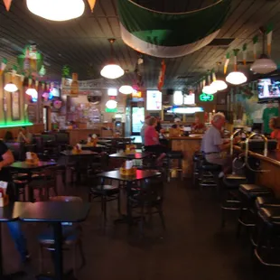 View looking in from the front entry.